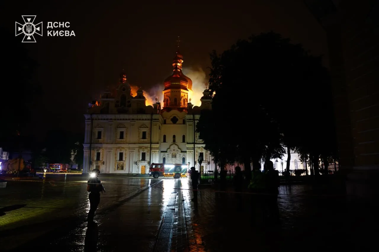 Росія атакувала Києво-Печерську лавру