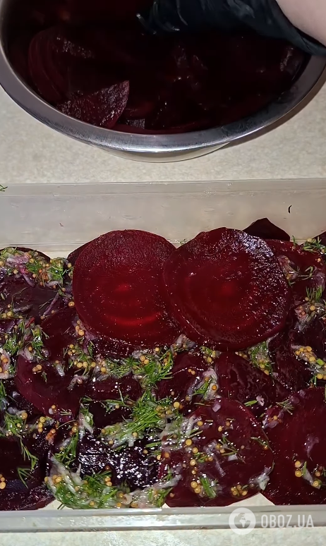 Как вкусно замариновать свеклу: рецепт с чесноком и горчицей
