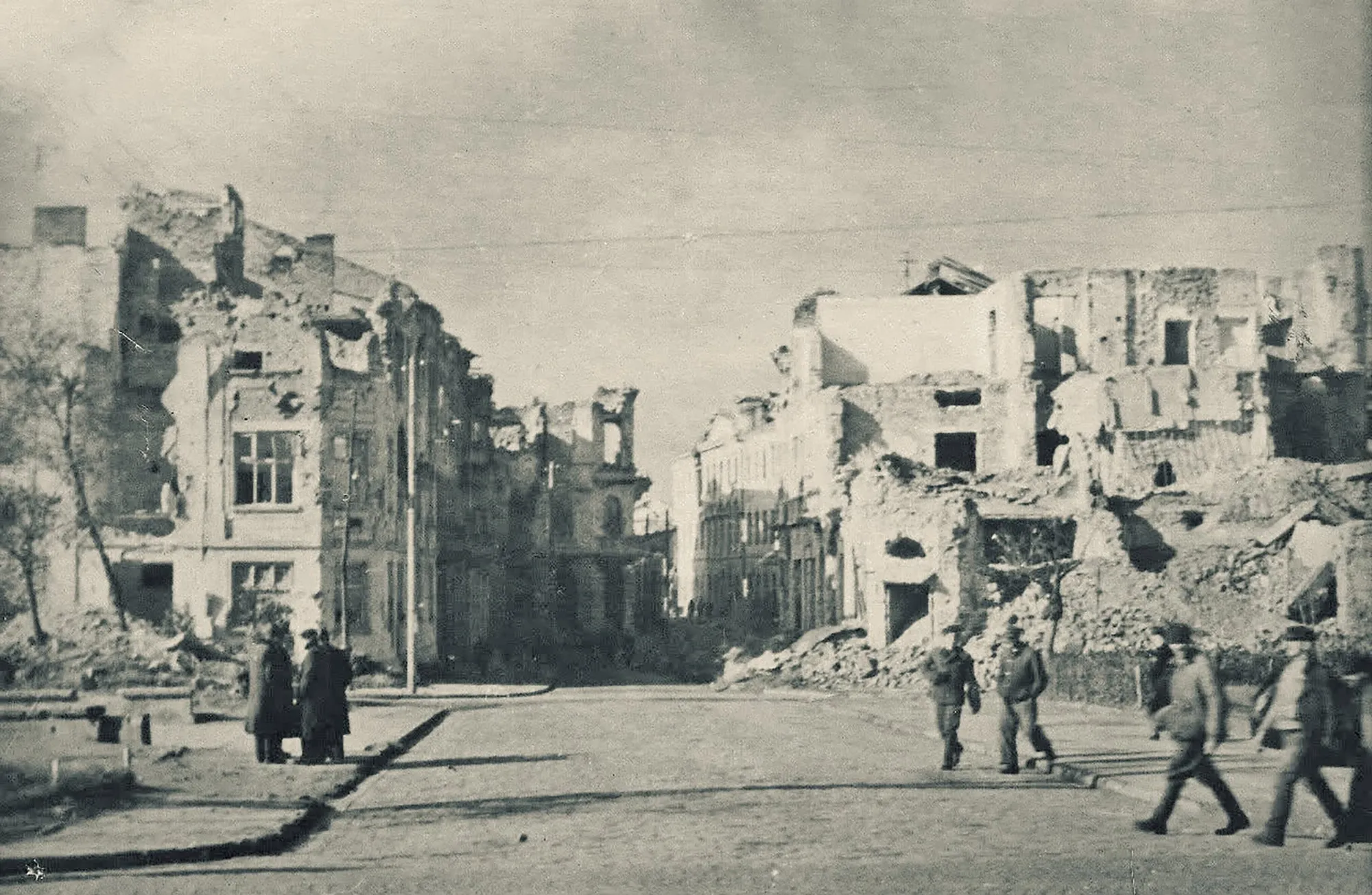 Тернопіль у 1944 році.