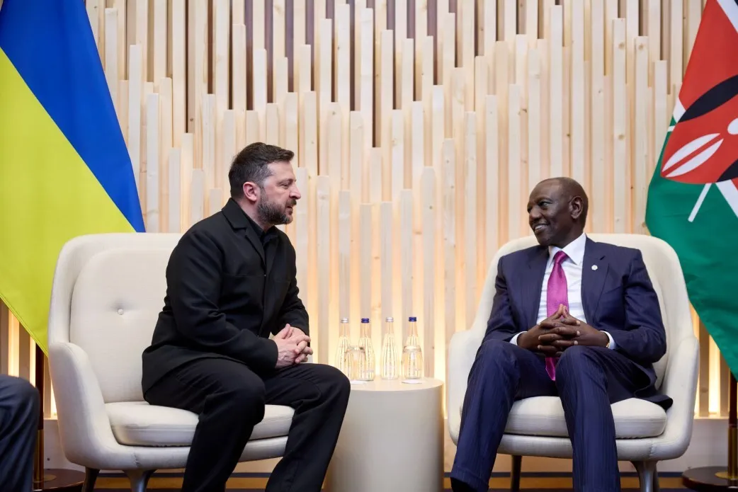Президенти України та Кенії.
