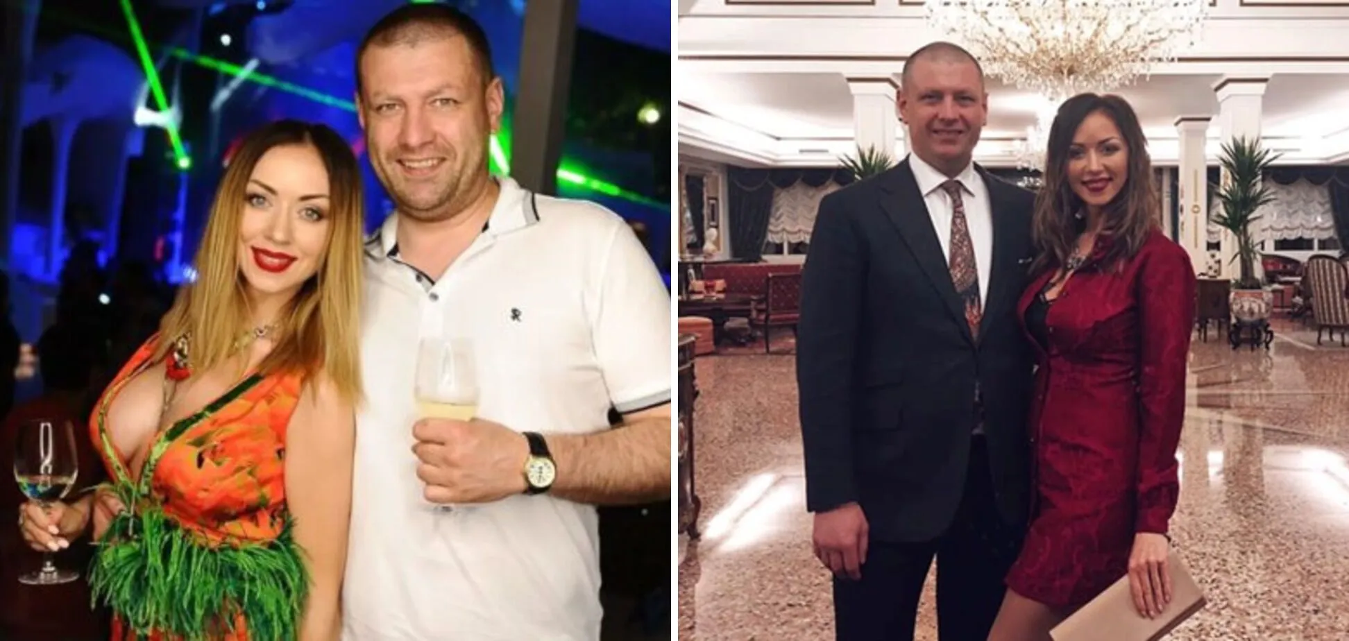 С бывшим мужем.