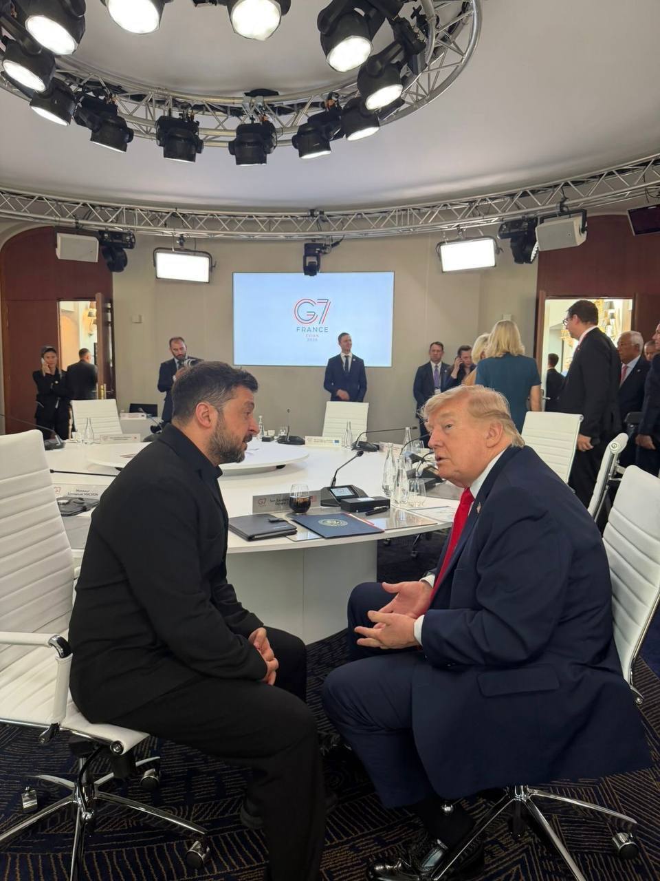 Встреча Зеленского с Трампом и Рубио.