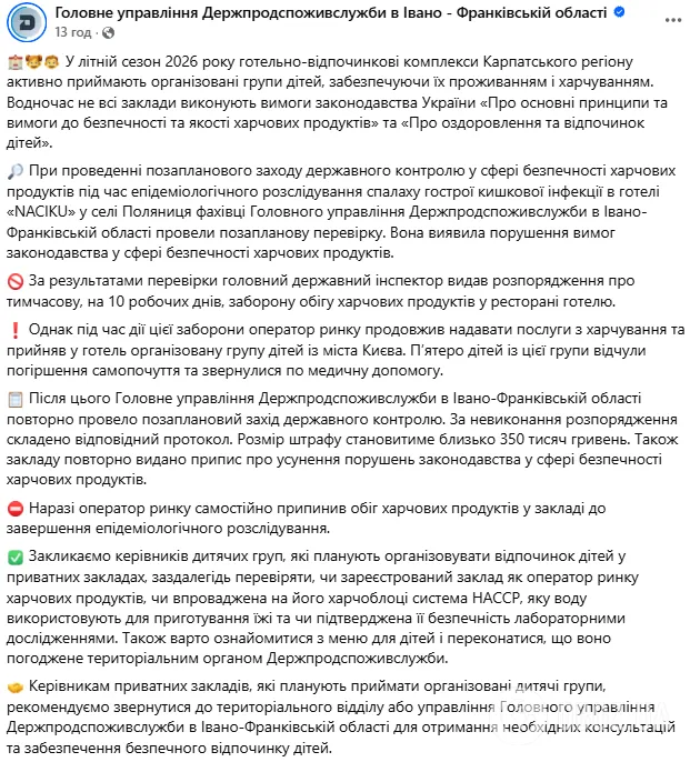 Полный текст сообщения.