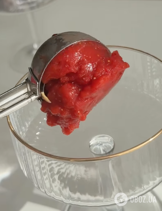 Домашнее мороженое из клубники