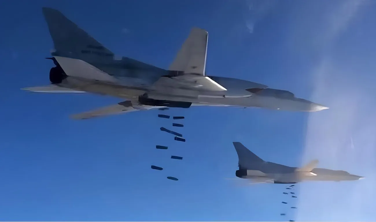 Российские стратегические бомбардировщики-ракетоносцы ТУ-22М3