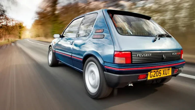 Peugeot 205 GTi.