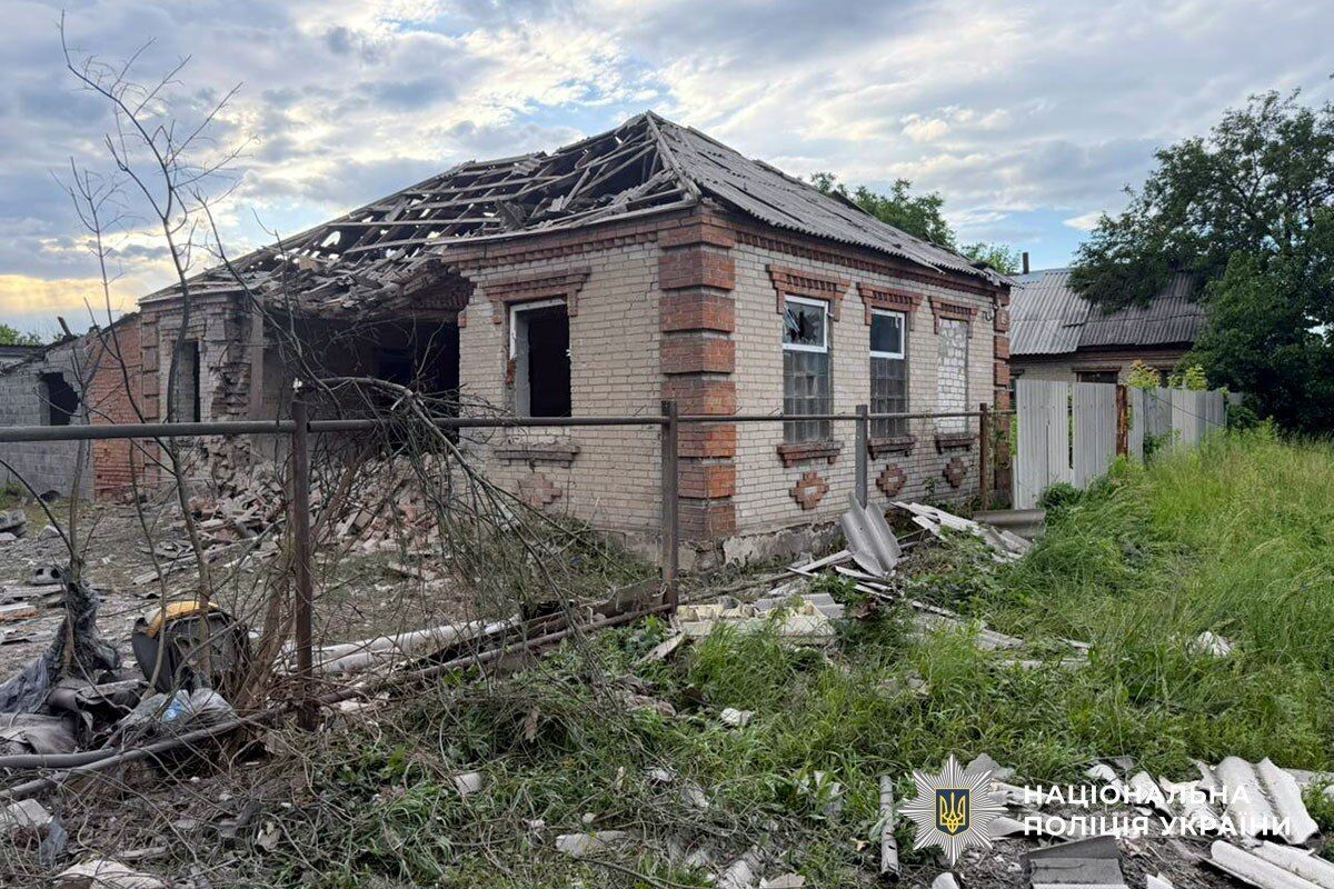 Последствия ударов войск РФ в Донецкой области