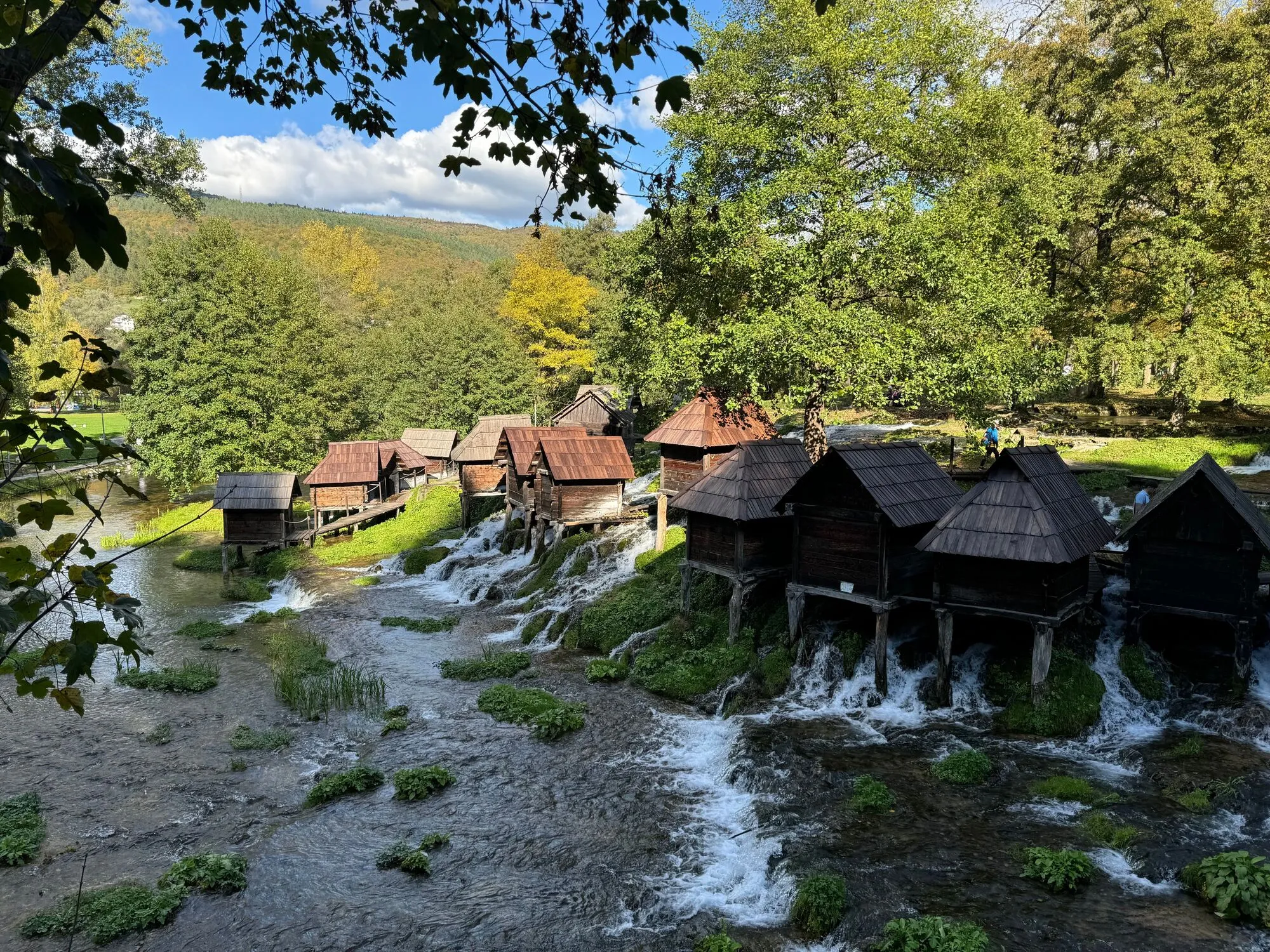 Млини на Плівських озерах.