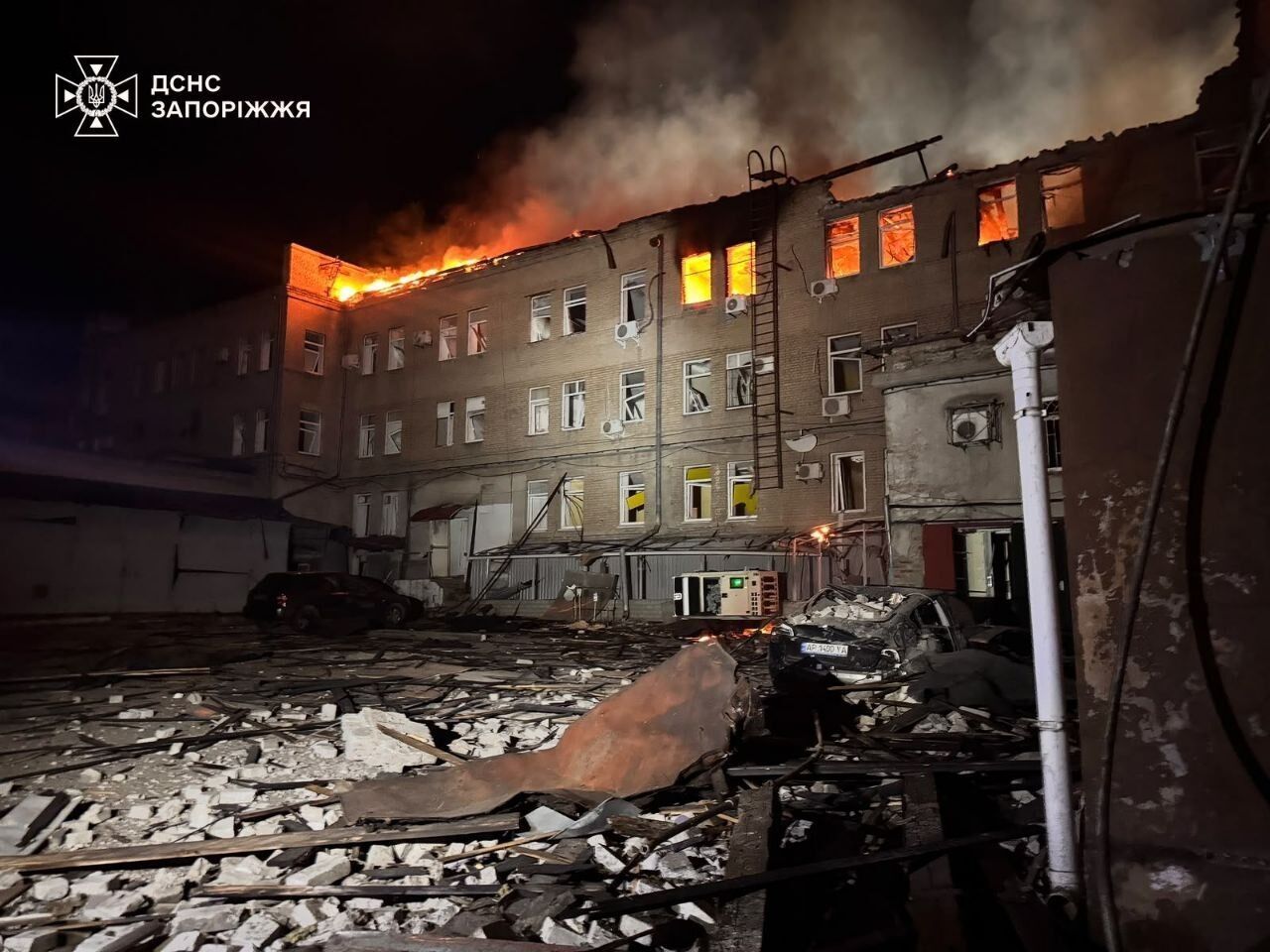 Обстріл Запоріжжя 16 червня