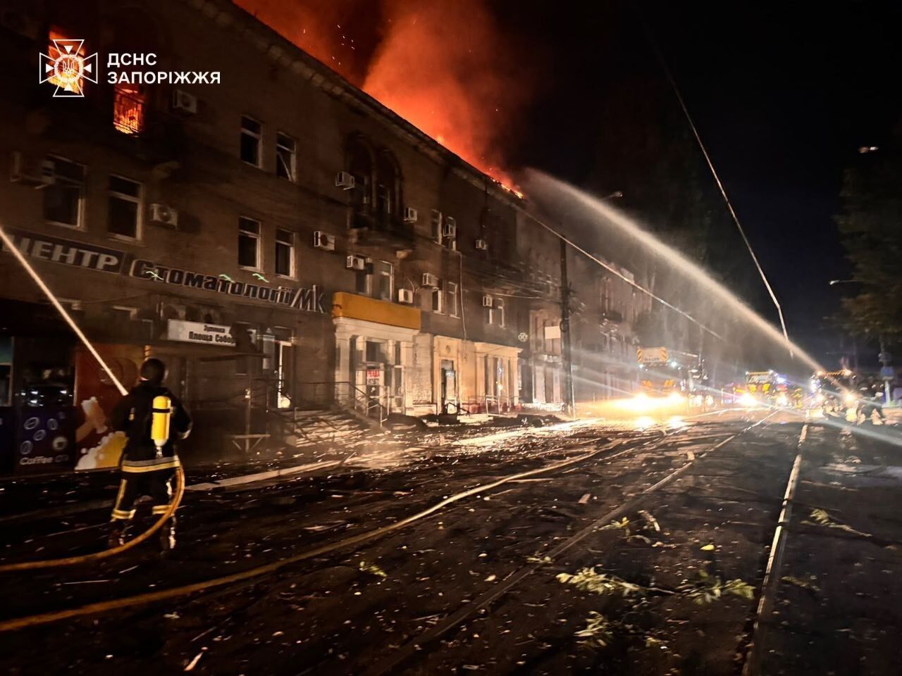 Обстріл Запоріжжя 16 червня
