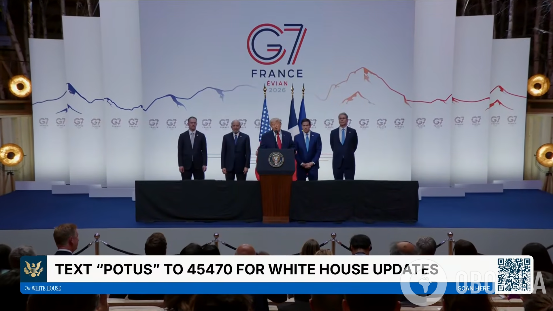 Пресконференція Дональда Трампа.