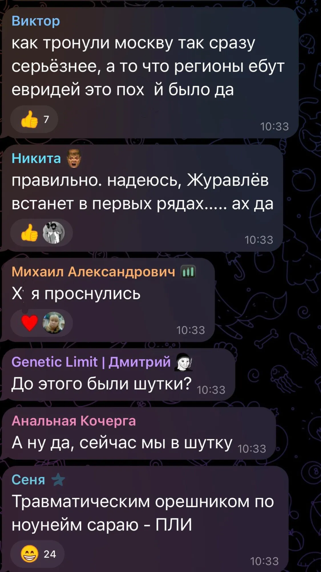 Реакція росіян на атаку українських дронів.