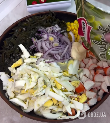 Какой вкусный салат приготовить из морской капусты: заправляется майонезом