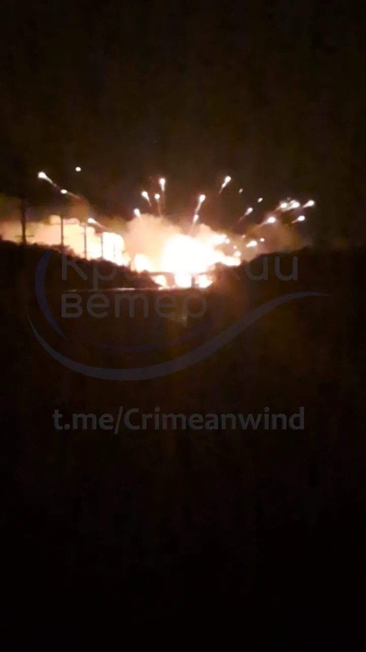В оккупированном Крыму подвергся нападению железнодорожный мост