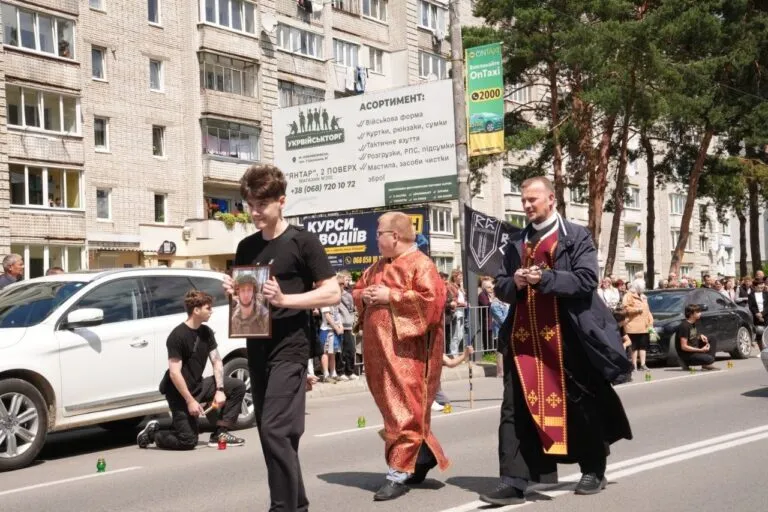 В Новояворовске простились с Героем