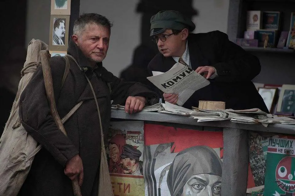 У фільмі Леся Саніна "Поводир".