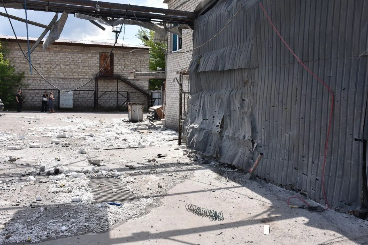 Наслідки ворожого обстрілу Краматорська.