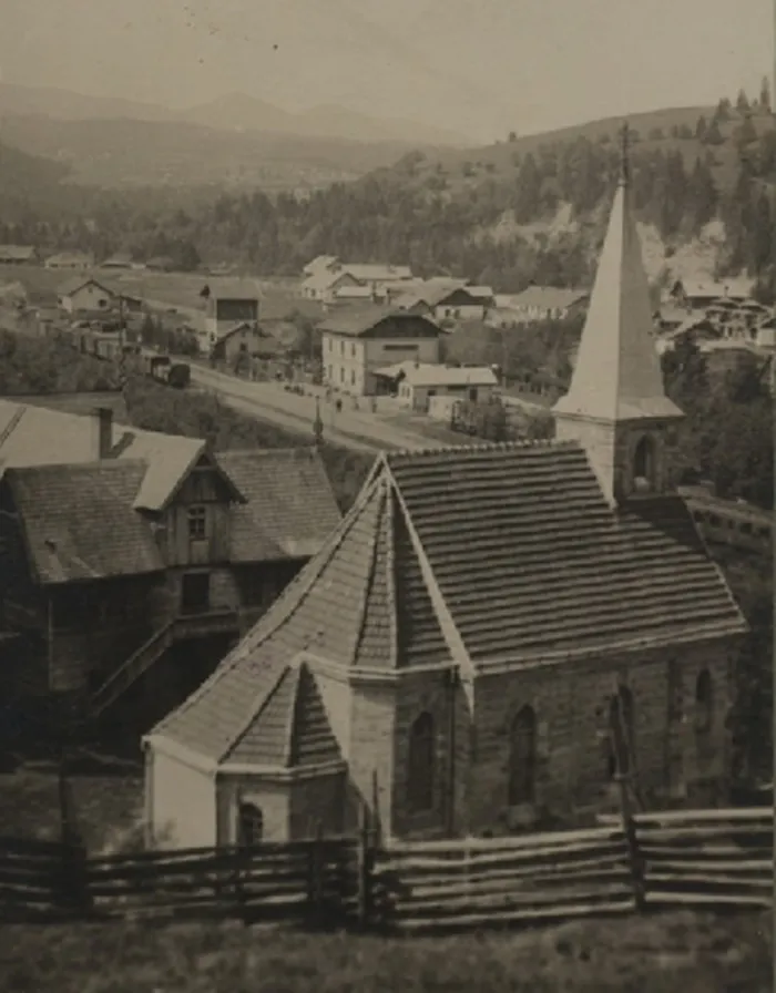 Часовня в Ворохте, 1914 год.