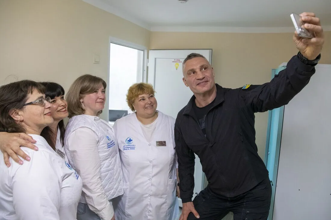 Кличко відкрив оновлену амбулаторію для дітей "Простір турботи". Фото