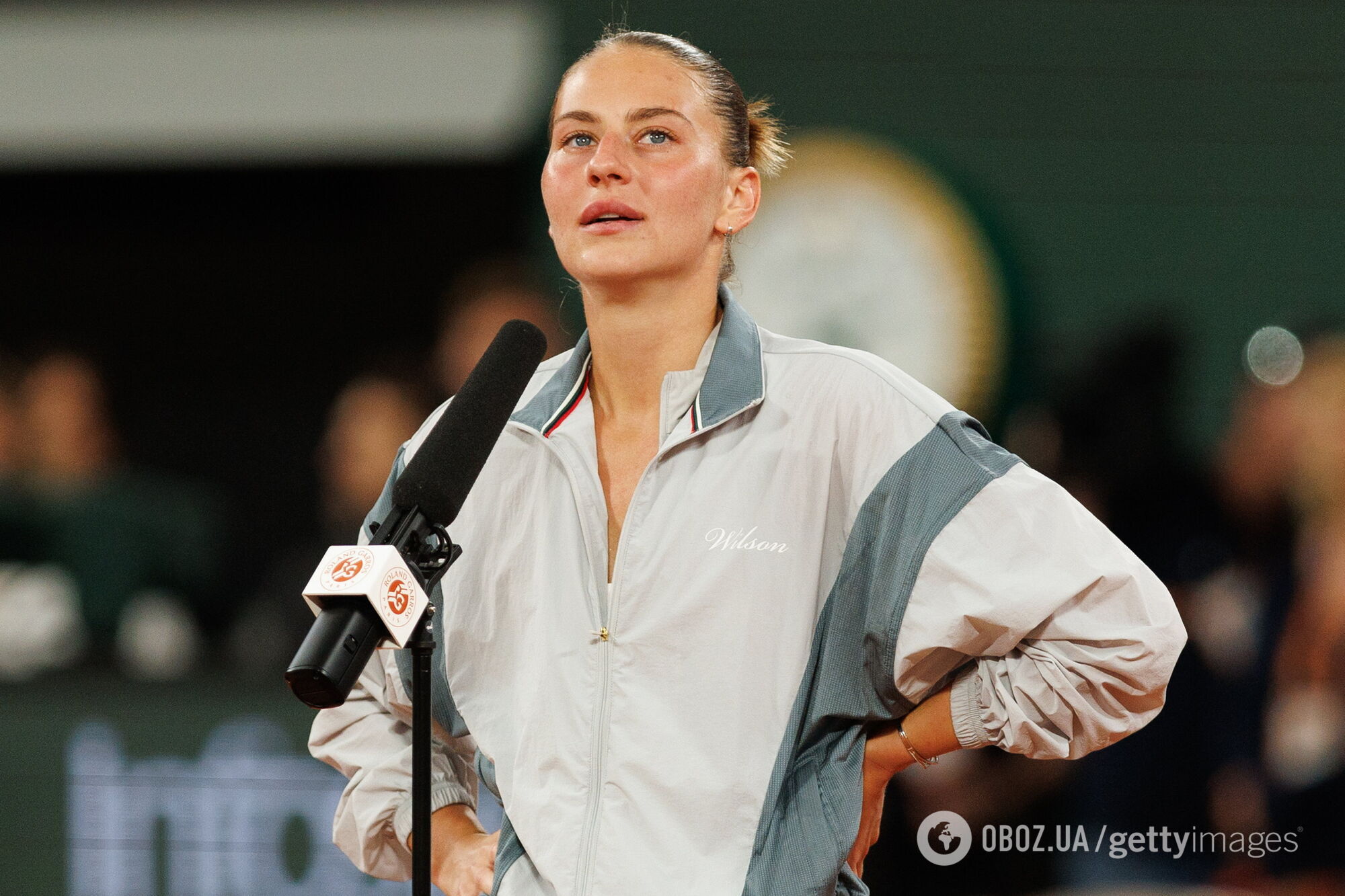 Костюк розплакалася на Roland Garros, говорячи про те, що трапилося в Україні. Відео