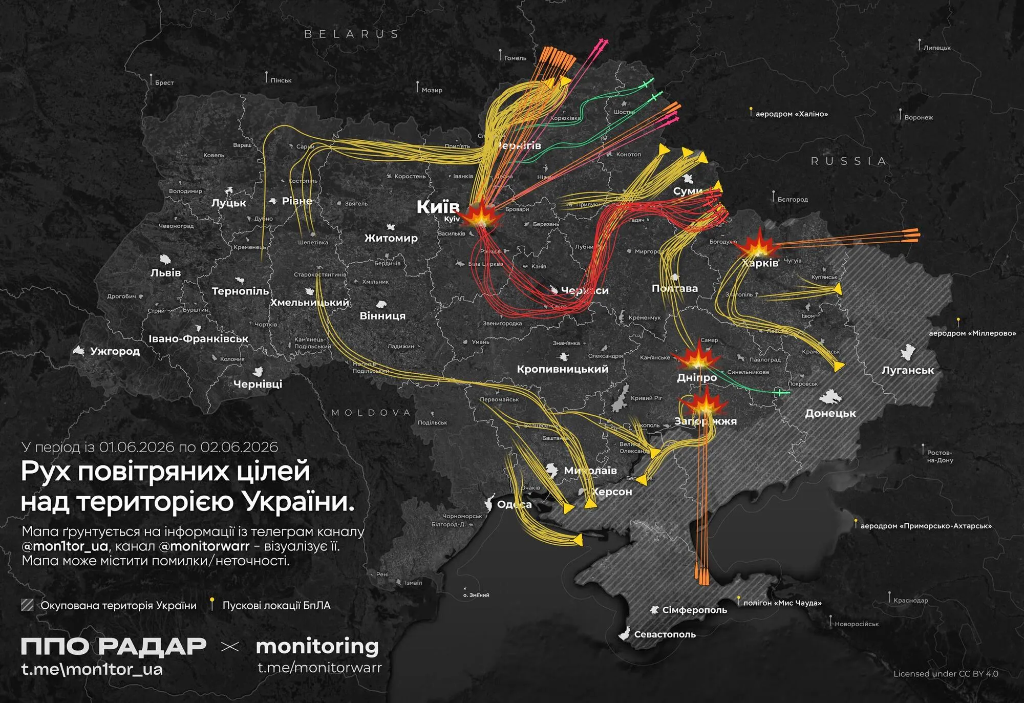 Росія запустила по Україні десятки ракет і понад 600 дронів: у ПС розповіли скільки цілей збито
