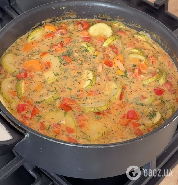 Полезное кабачковое рагу со сливочной заливкой: делимся легким рецептом