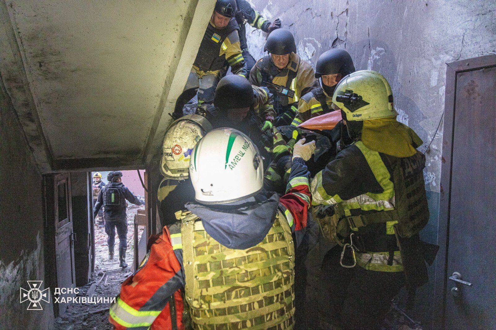 Наслідки авіаудару по Харкову