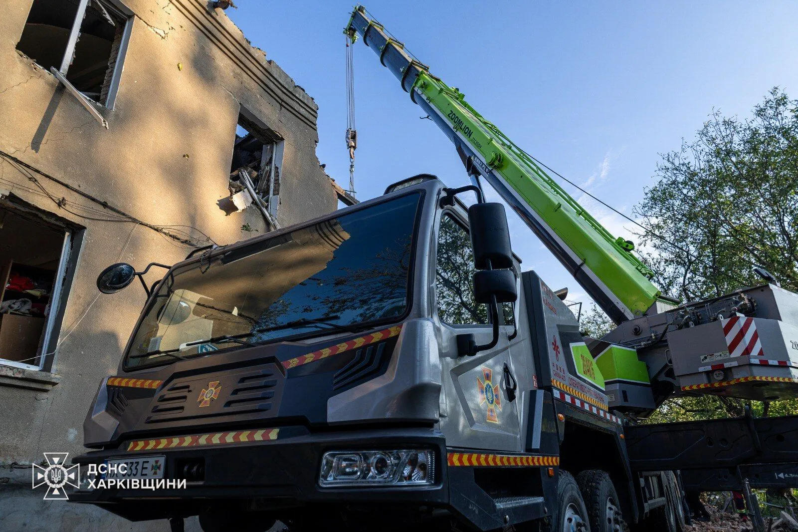 Наслідки авіаудару по Харкову