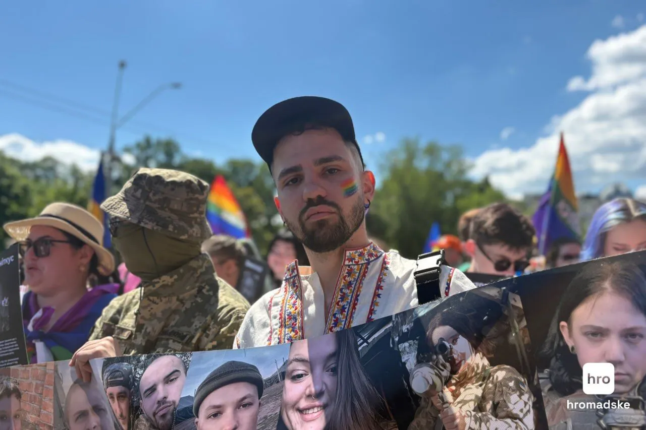 В Киеве на марш вышли сторонники ЛГБТ