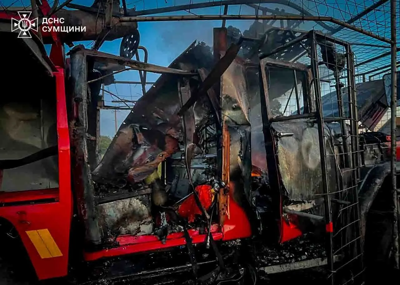 Удар по Шосткинскому району