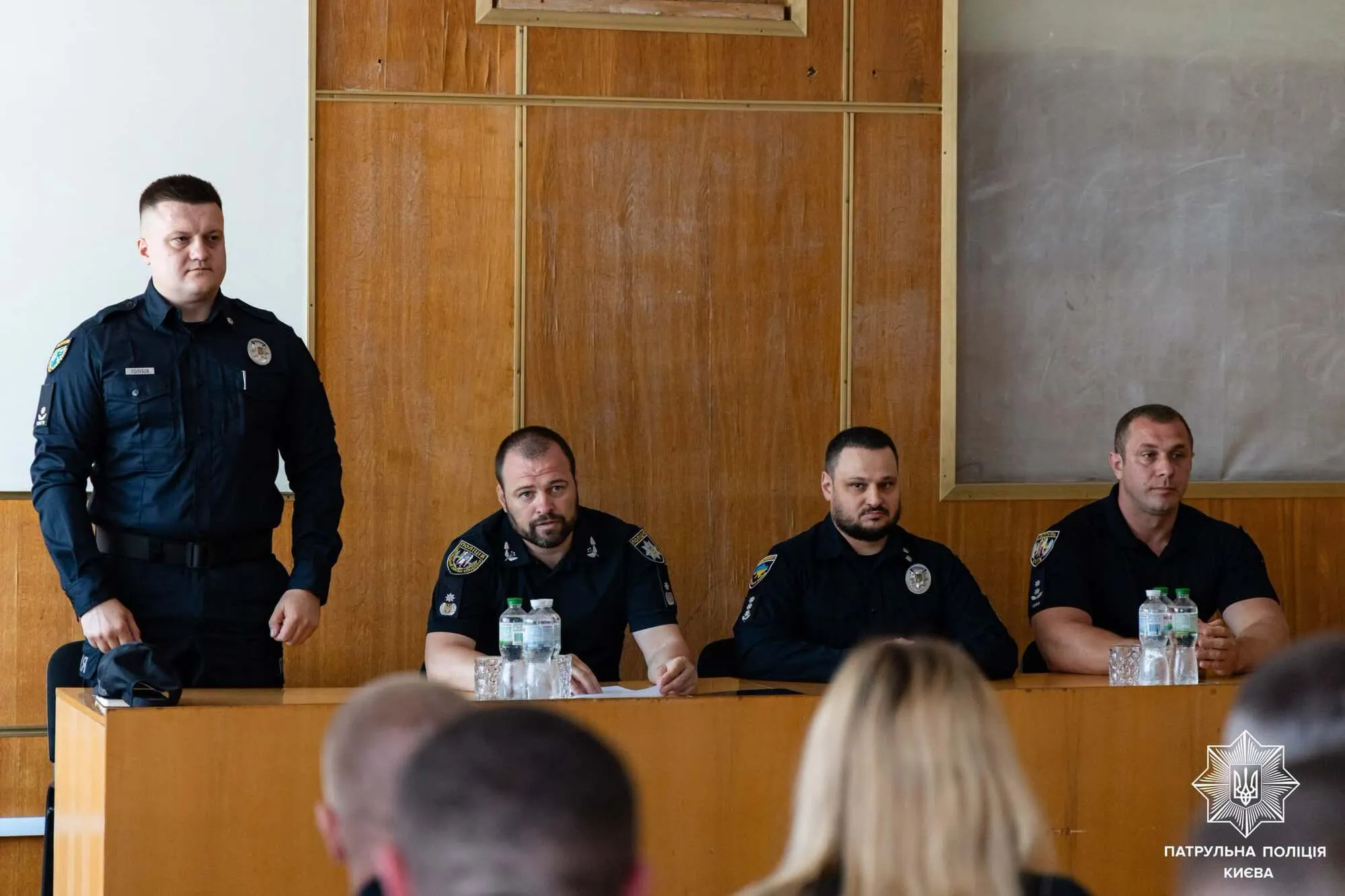 Егора Голубова представили личному составу.
