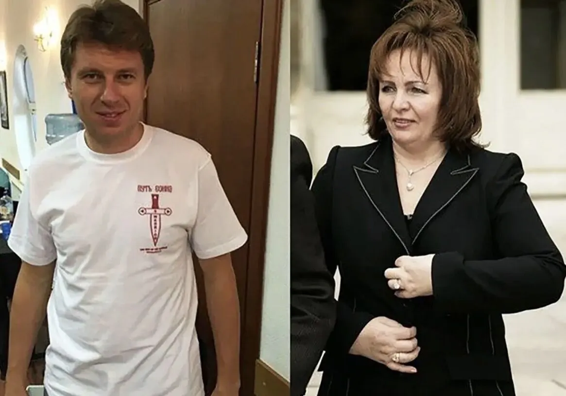 На коллаже слева — Артур Очеретный, новый супруг Людмилы Путиной. Справа — Людмила Очеретна (Путина).
