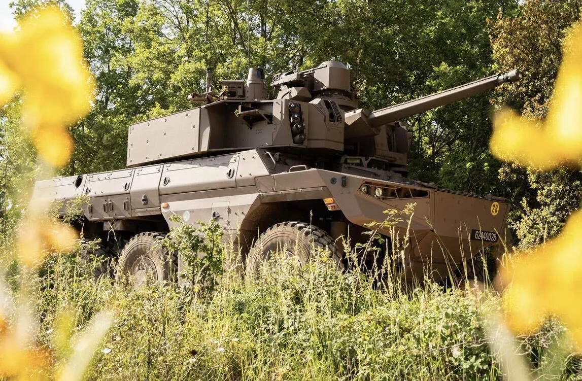 Бронеавтомобиль EBRC Jaguar.