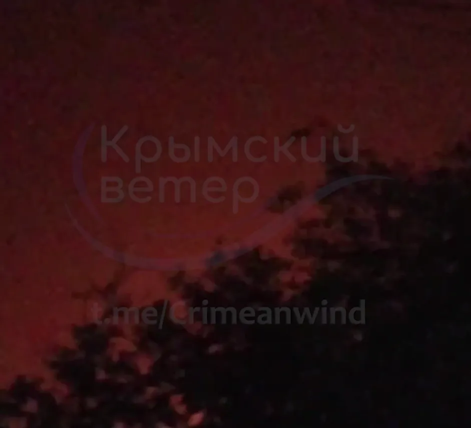 Заграва у районі Таврійської ТЕС
