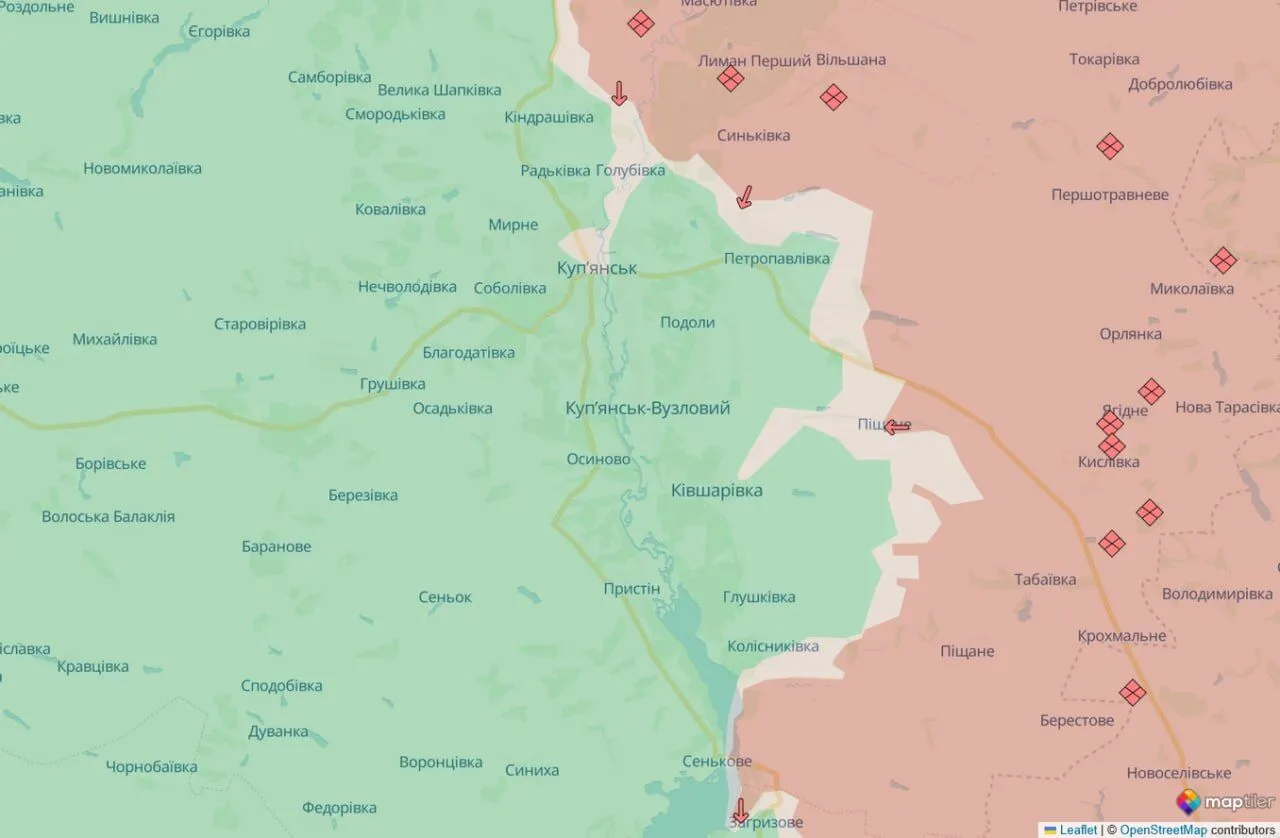 Купʼянський напрямок.