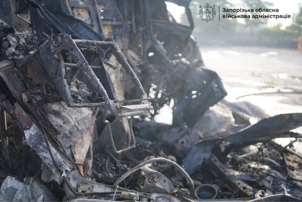 Росіяни били по Запорізькій області