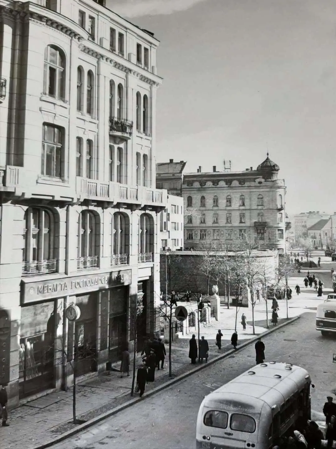 Ивано-Франковск в 1950–60-е годы.