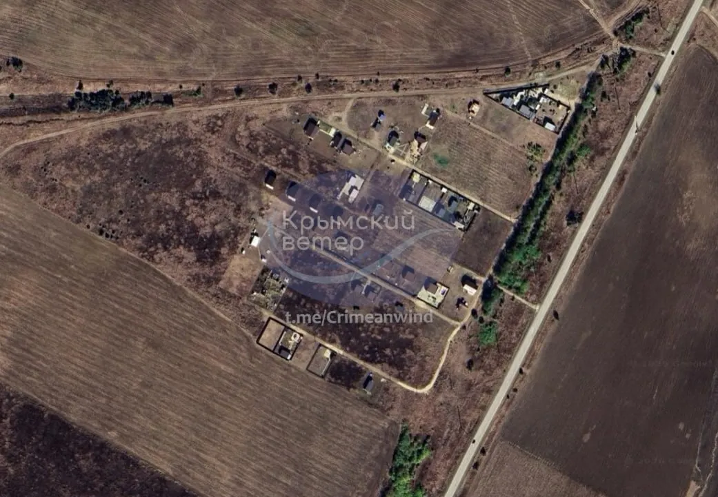 Военный городок недалеко от Керчи
