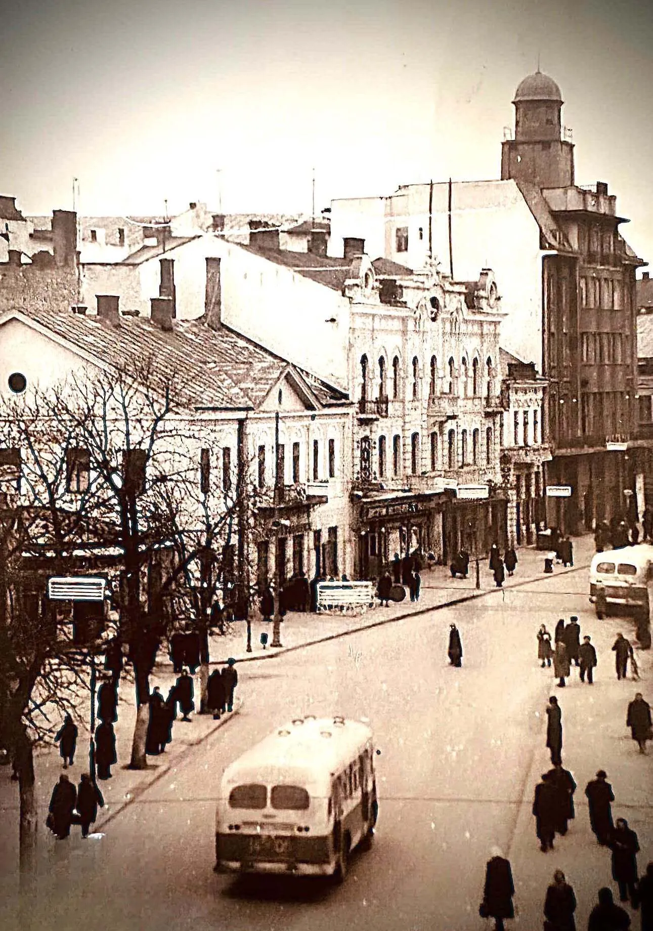 Ивано-Франковск в 1960-е годы.