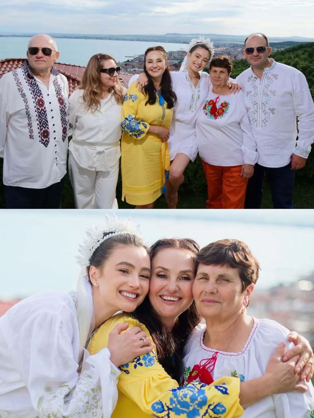По словам актрисы, последний день свадьбы был посвящен ее украинским корням