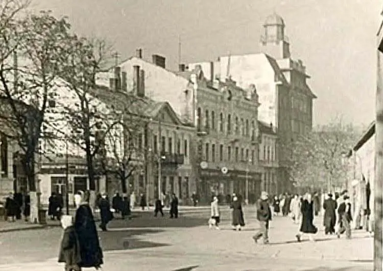 Ивано-Франковск в конце 1950-х годов.