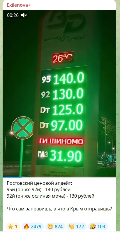 Скриншот сообщения