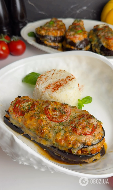 Сытные запеченные баклажаны с фаршем: получится очень вкусно