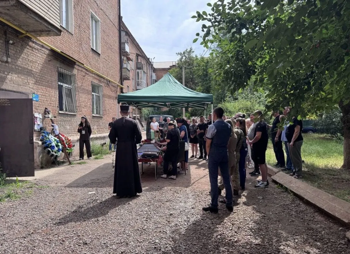 Прощання з Володимиром Черниченком.
