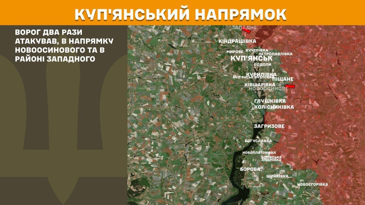 Купʼянський напрямок.