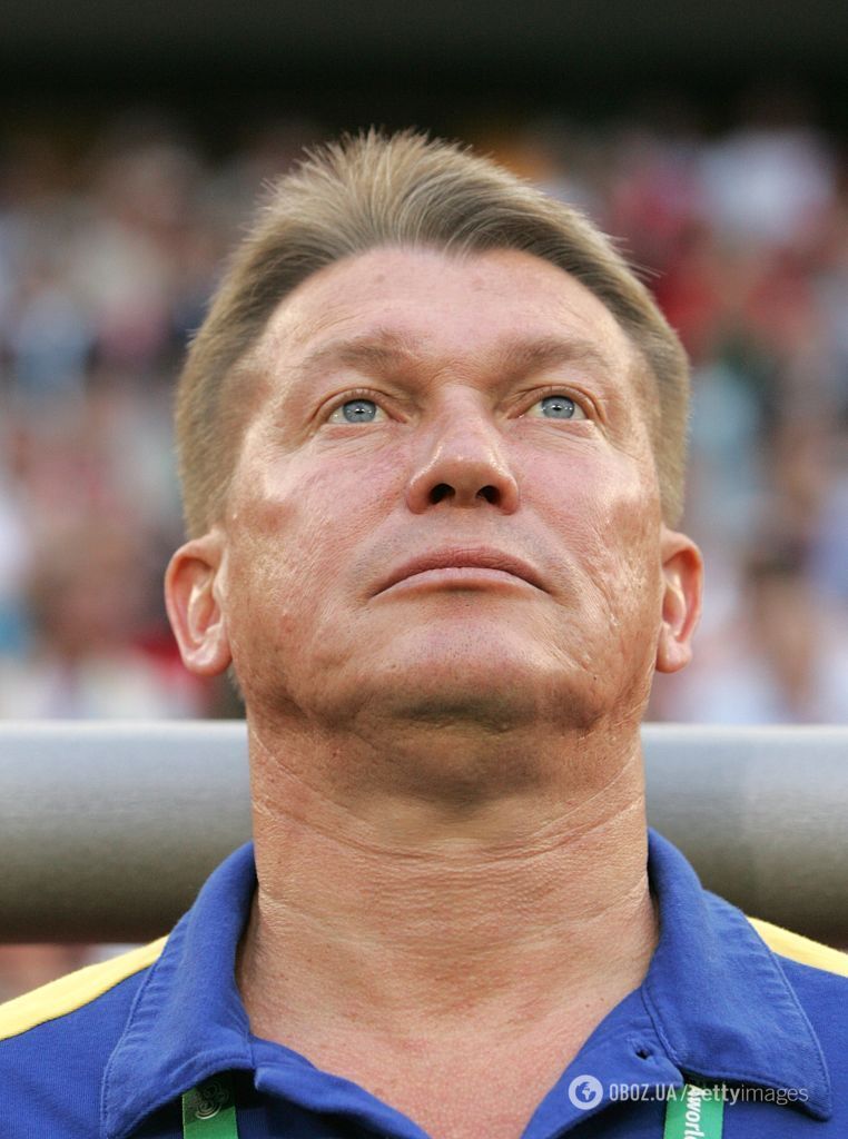Олег Блохін – тренер збірної України на ЧС-2006.