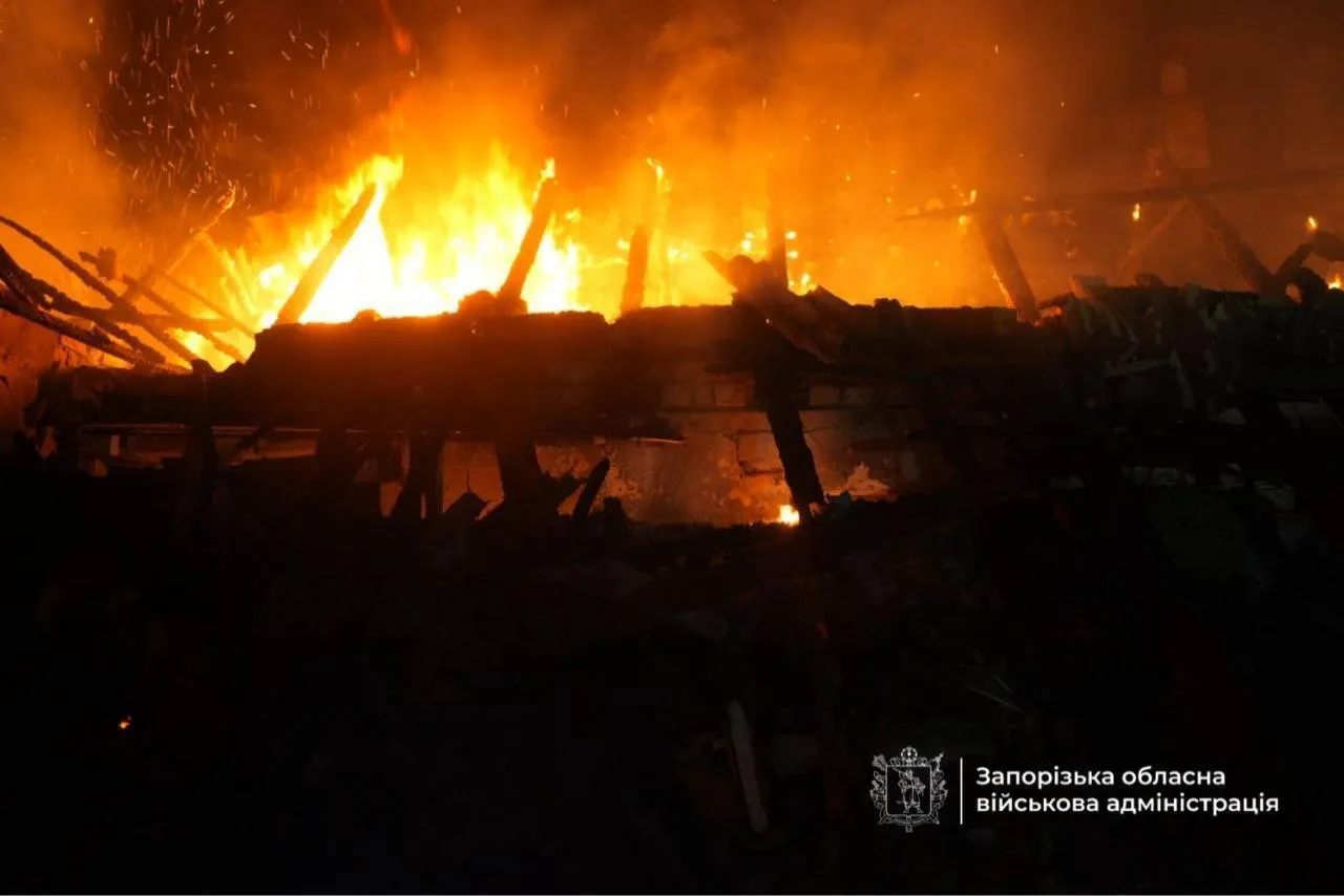 Удар по Запорожью 26 июня