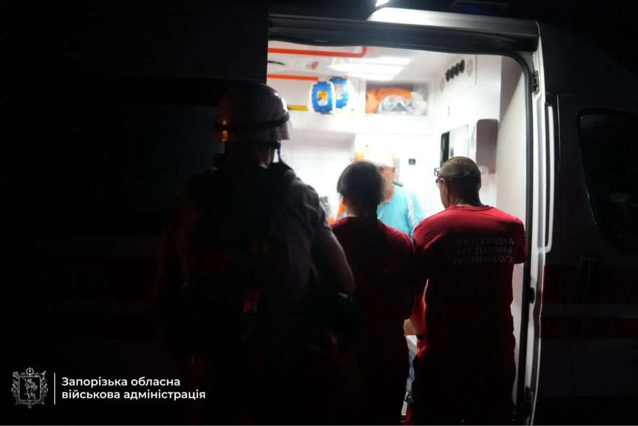 Удар по Запорожью 26 июня