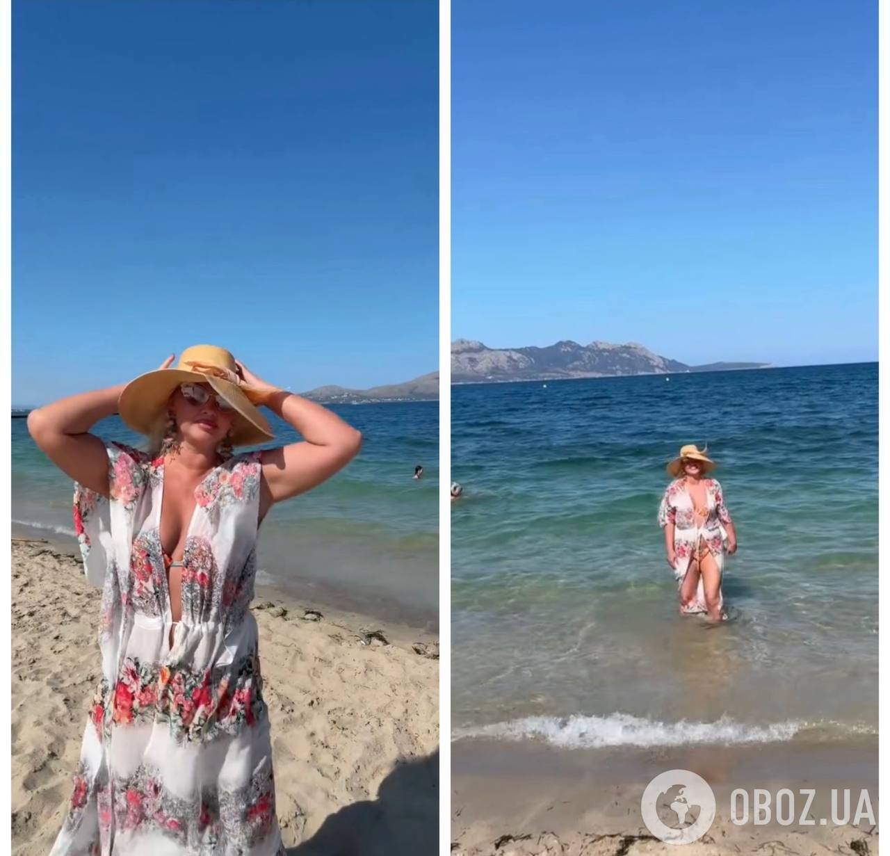 Камалія попозувала на камеру в купальнику та парео