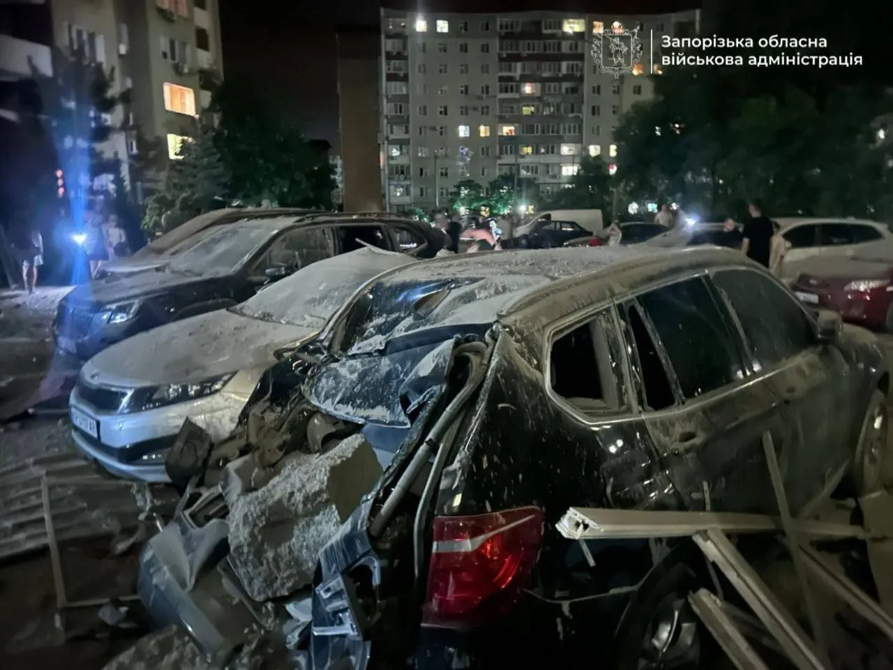 Россия нанесла удар по Запорожью авиабомбами